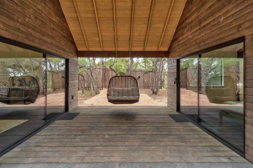 Breezeway Cabin Exterior