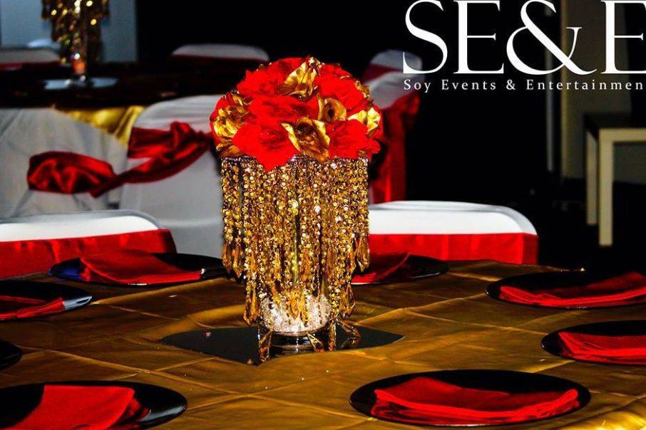Flower centerpiece
