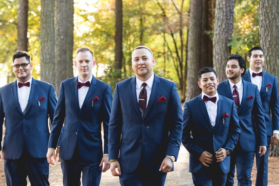 Suited and booted