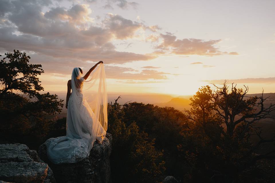 Grand Canyon Micro Wedding