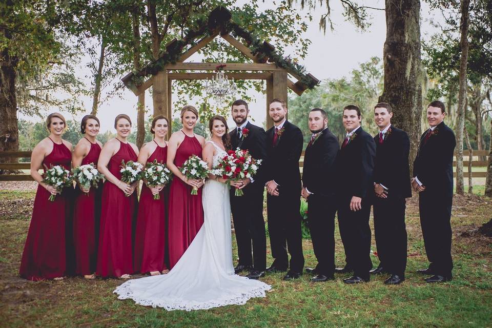 Bridal party December 8th 2019