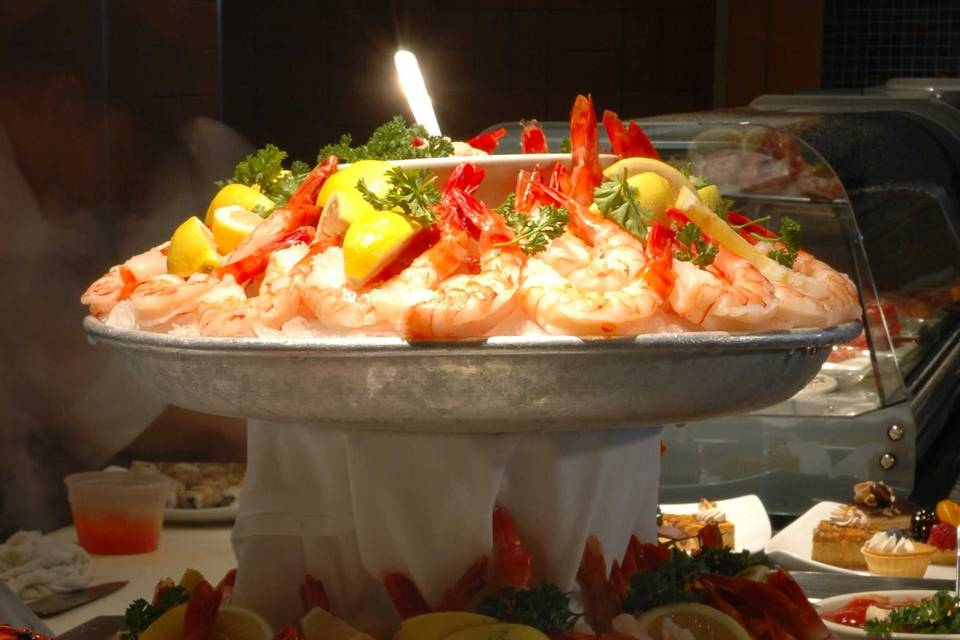 Shrimp display