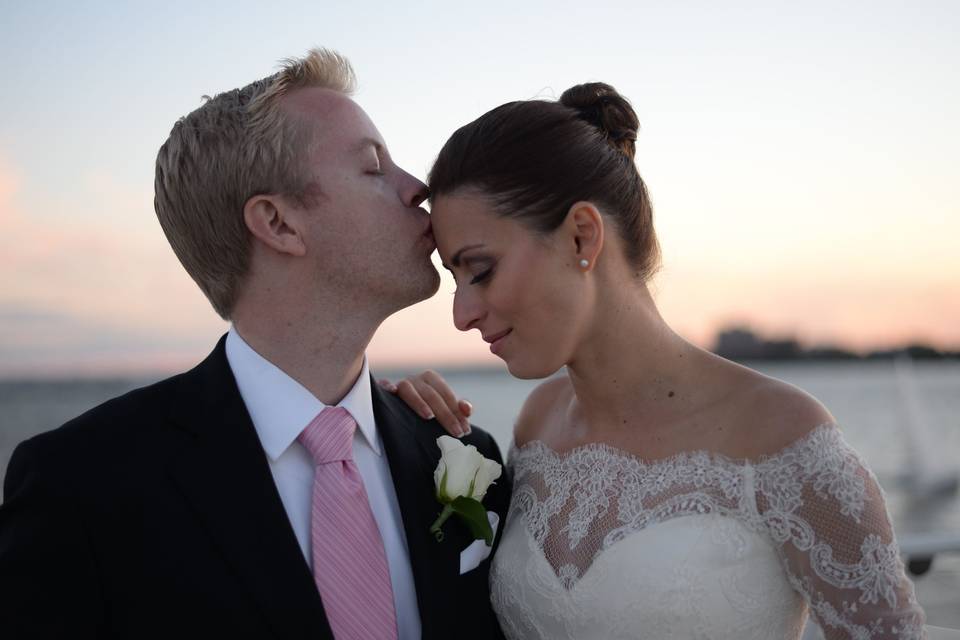 Rooftop observation deck - perfect for outdoor ceremonies.