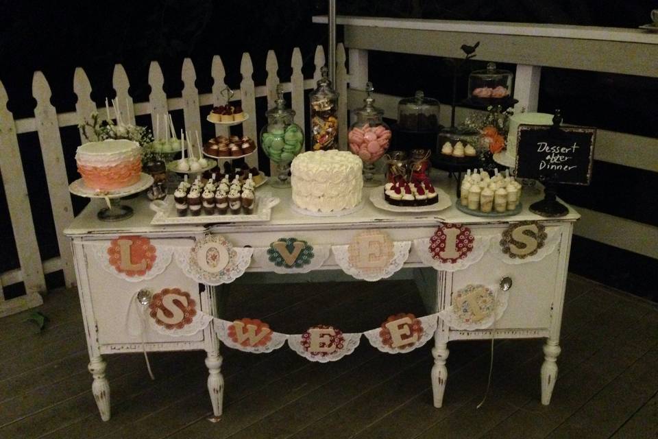 Dessert station