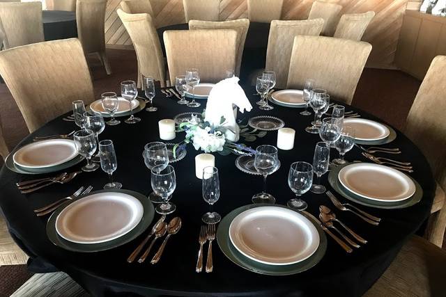 Beautiful table set up