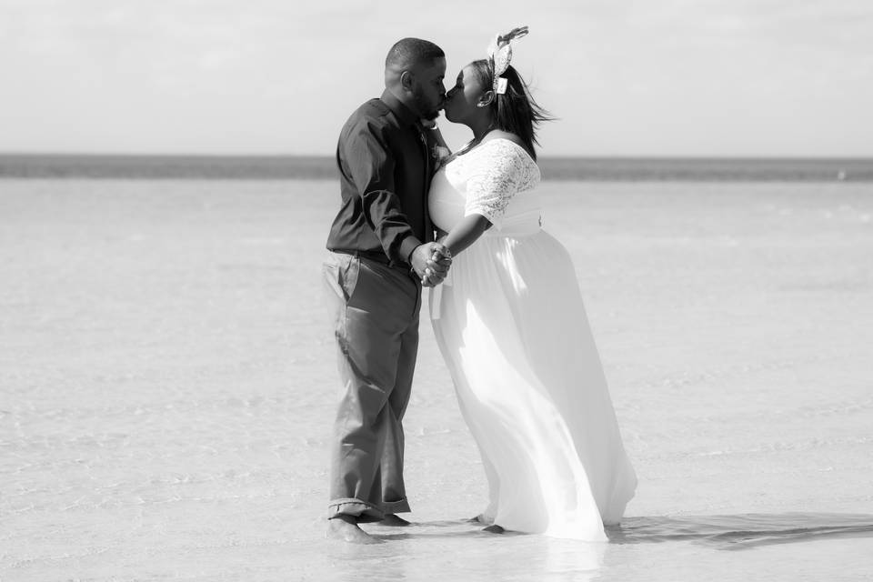 Tampa beach wedding