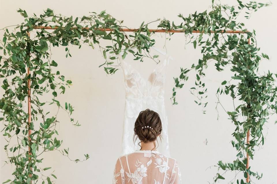Topknots Bridal Hair Style