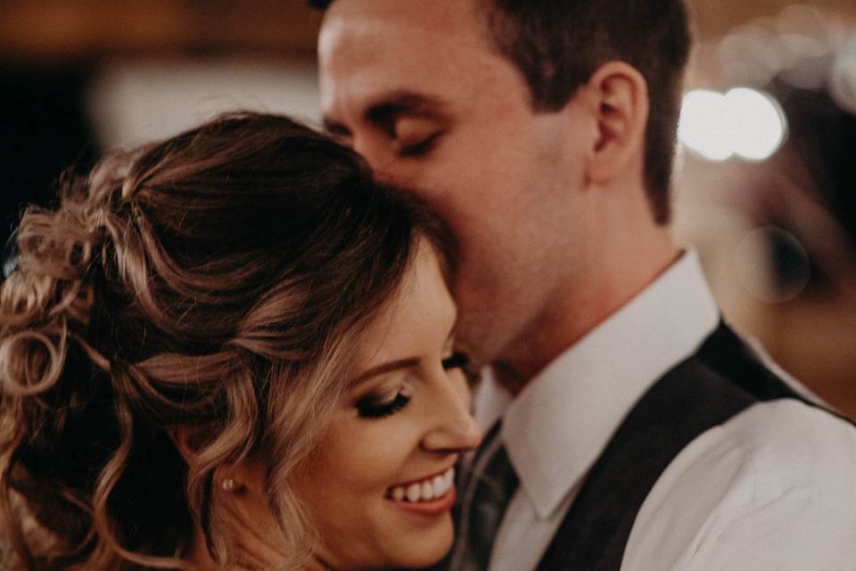 The happy couple