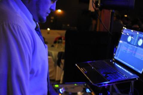 DJ at wedding