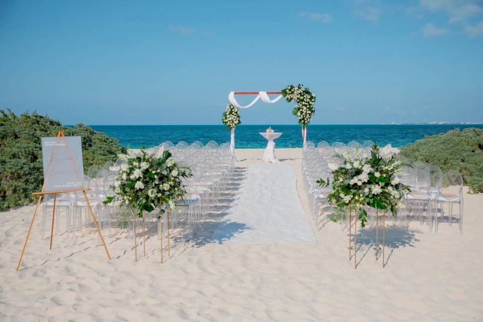Ceremony set-up