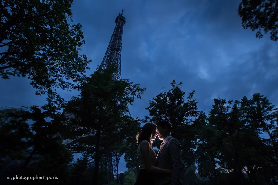 My photographer in Paris