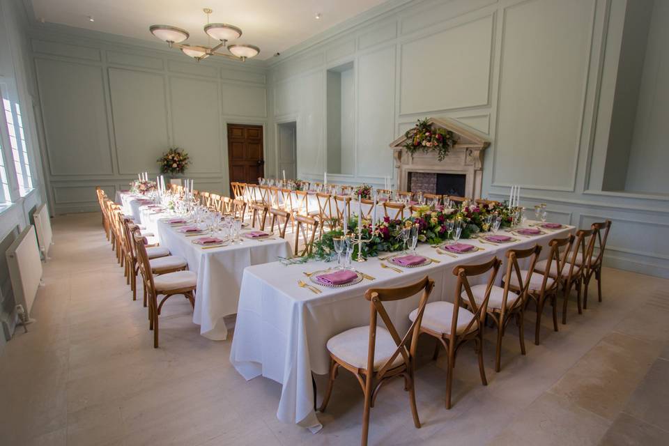 Shaw House Weddings -Main hall