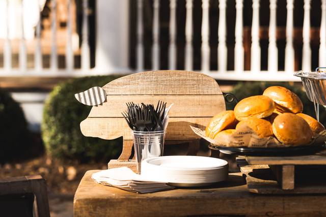 Plates and utensils