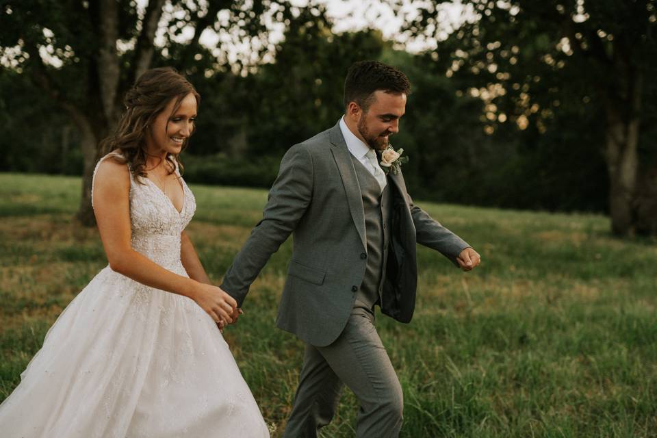 Mariah + Logan Farm Wedding