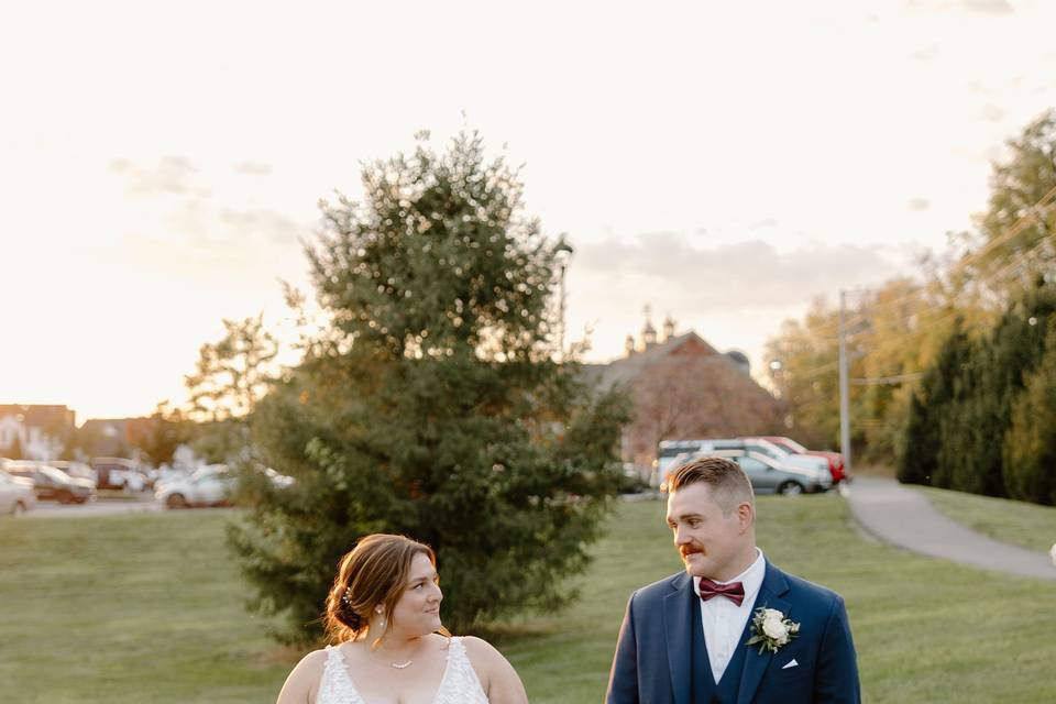 Bride and groom