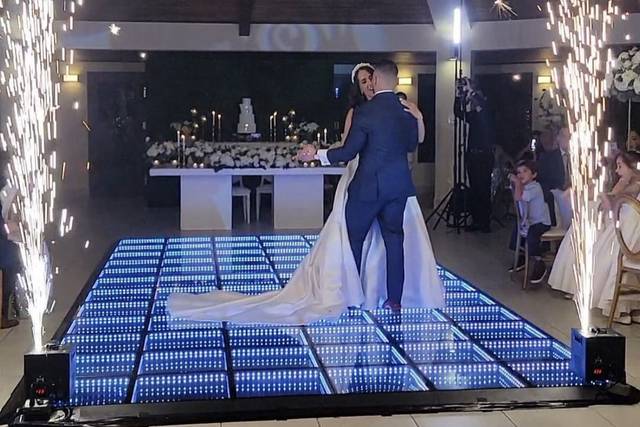 Sparks & 3D Led Dance Floor