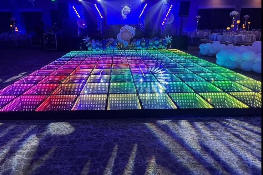 3D LED Dance Floor