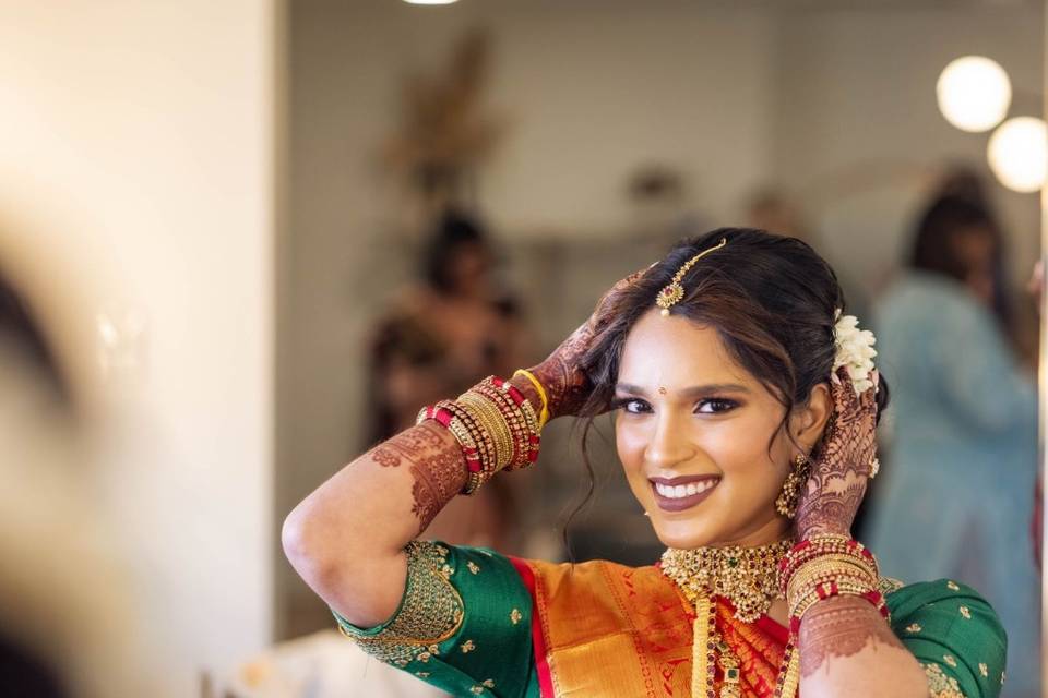 Aishwarya on her wedding day