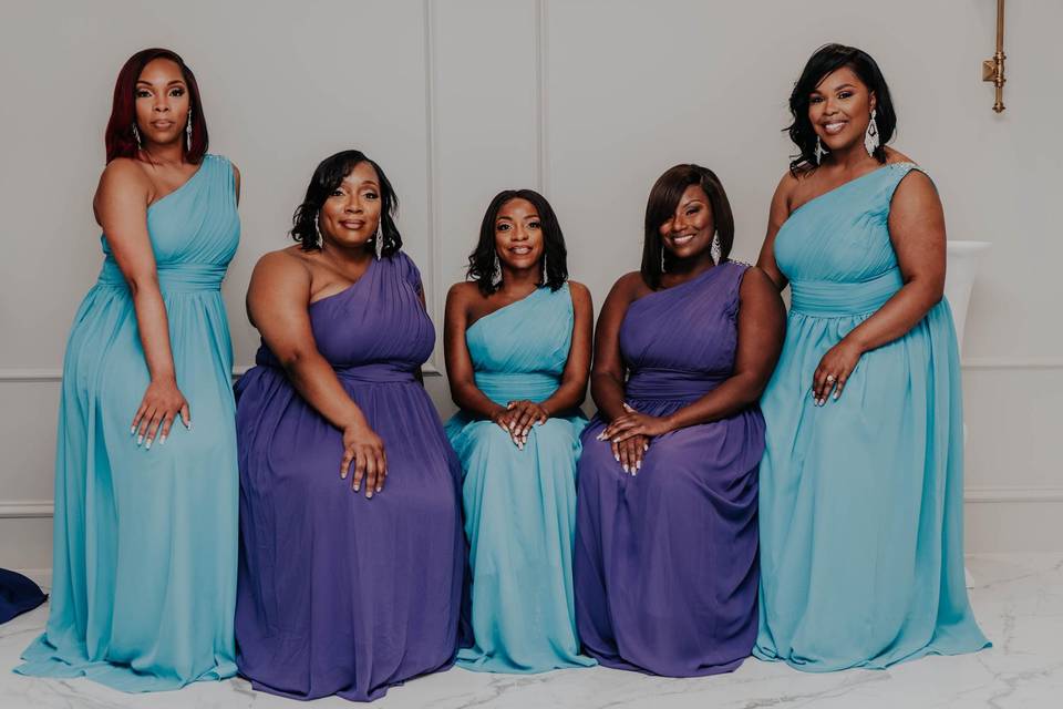Makeup for bridesmaids