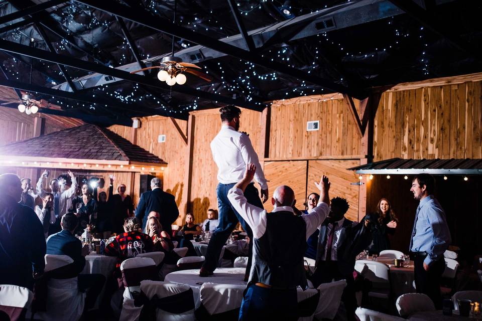 Groom GETTING it