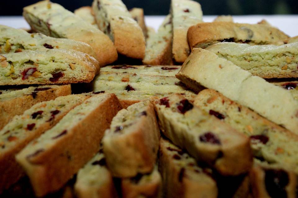 Cranberry Pistachio Biscotti