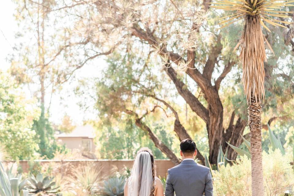 Couple in Garden