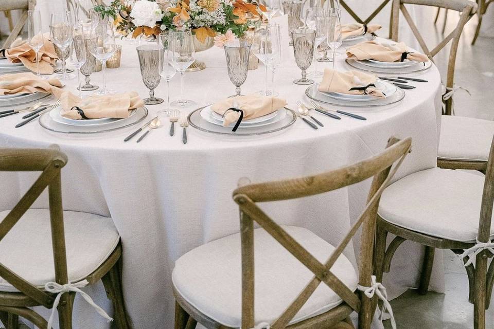 Dinner set-up