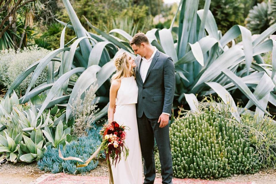 Couple in Garden