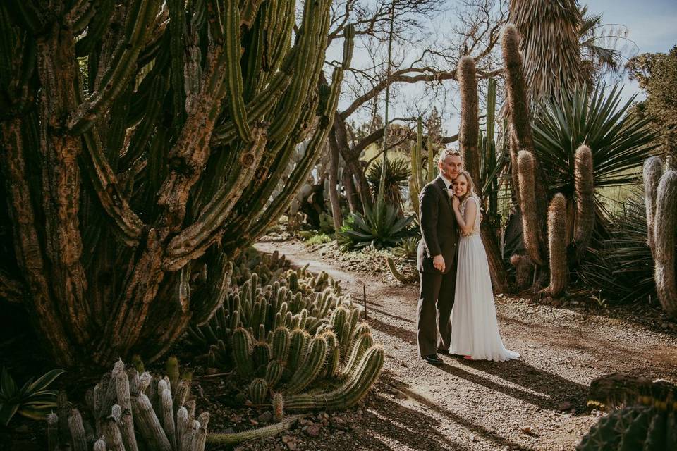 Couple in Garden