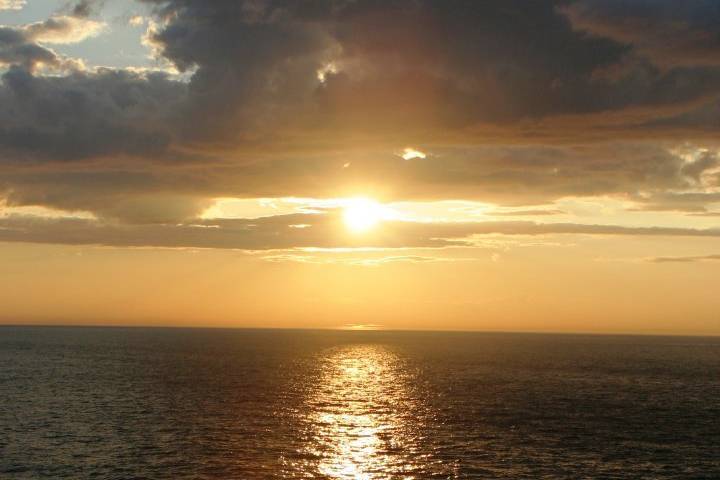 Bay of fundy sunset