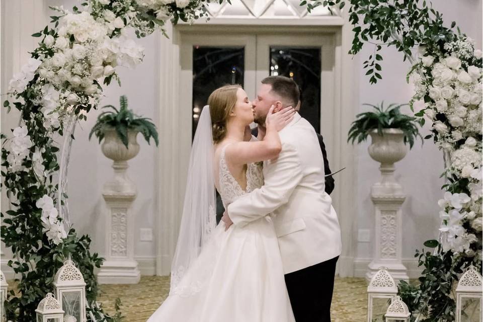 White Adorned Arch