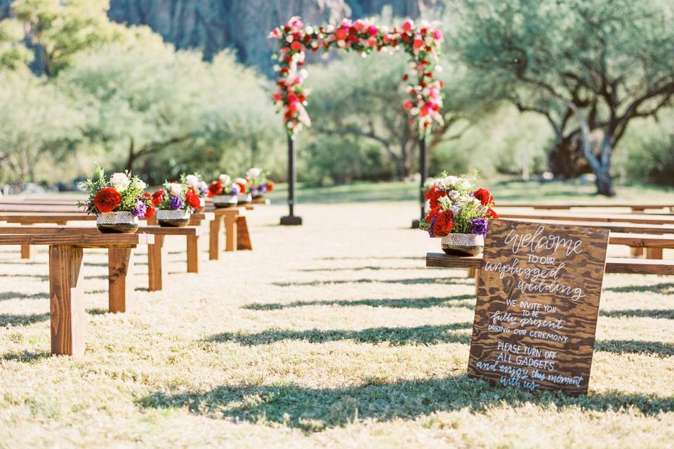 Wedding arch