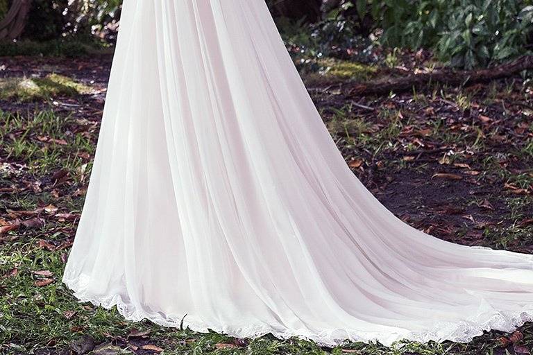 Long Sleeved Wedding gown