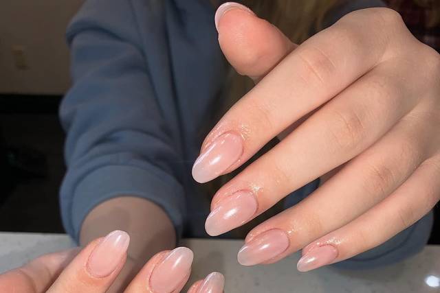 DIY: How To Do The Viral Milky Nails Trend At Home On A Budget