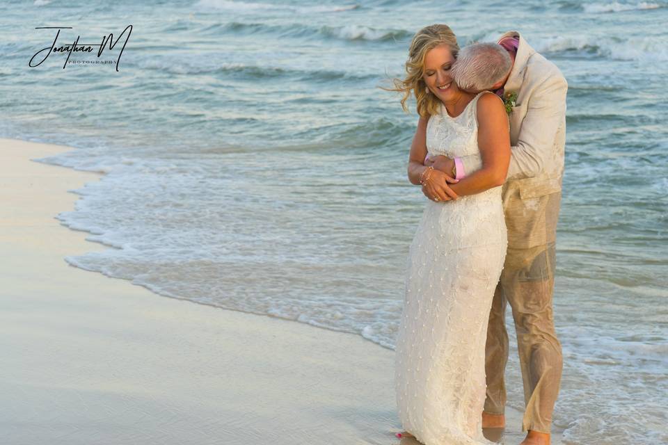 Bride and Groom Gulf Shores