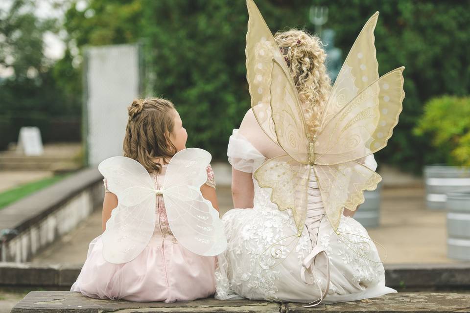 Pittsburgh fairy bride