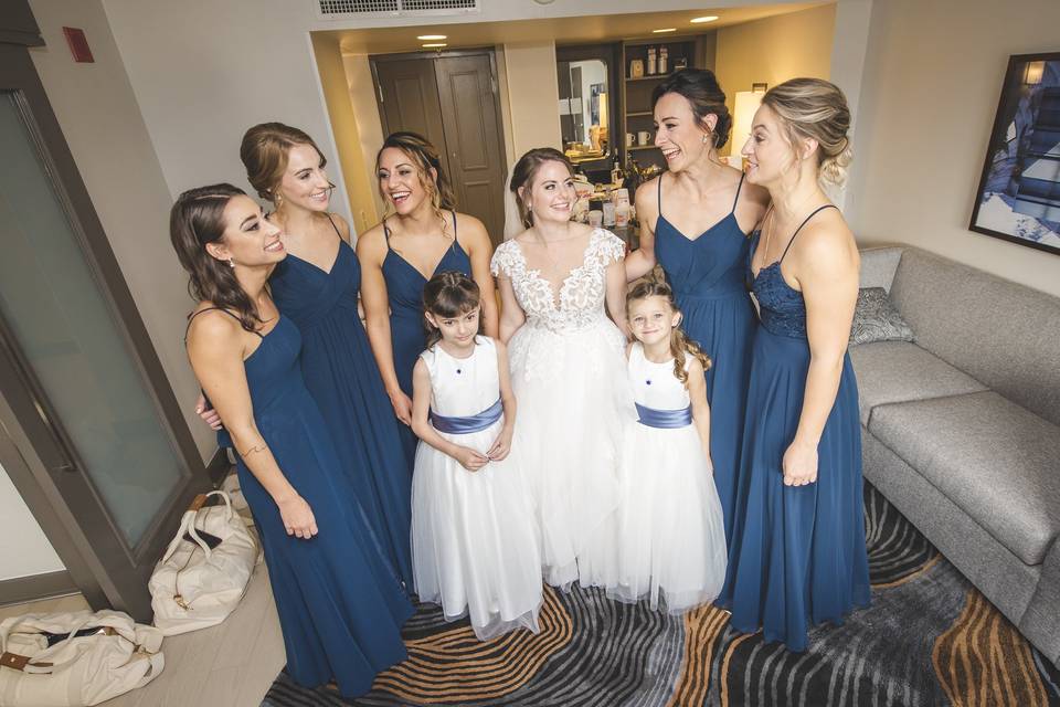 Pittsburgh marriott bridemaids