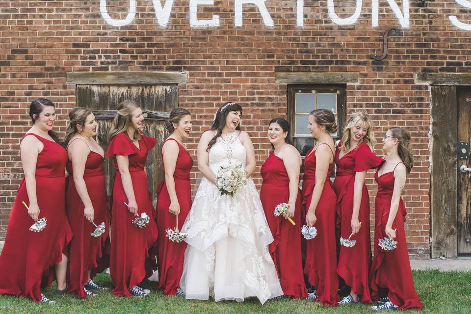 West overton village wedding