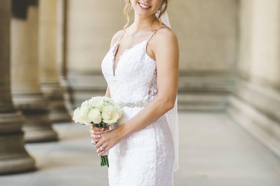 Pittsburgh bride portrait