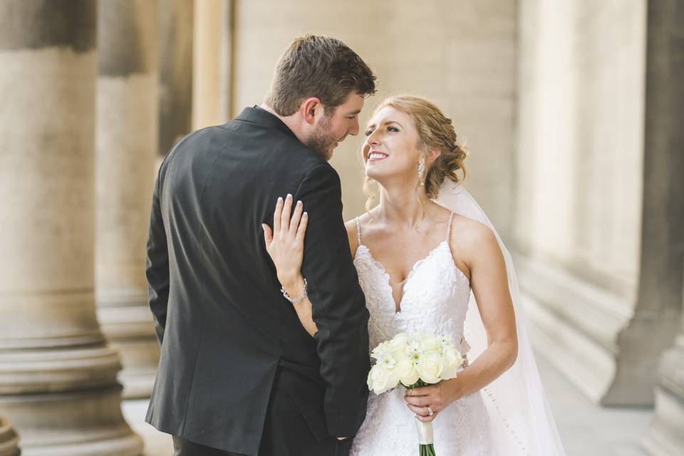 Pittsburgh bride & groom