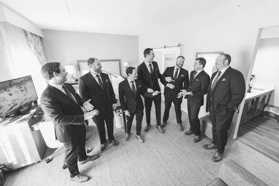 Pittsburgh groomsmen