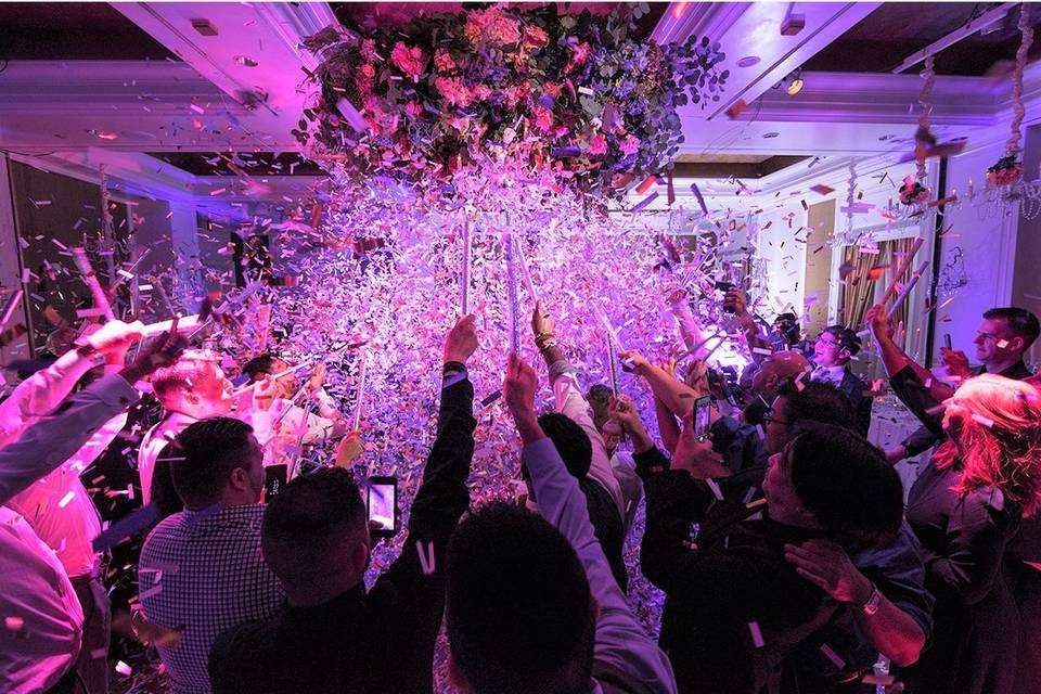 Confetti grand finale