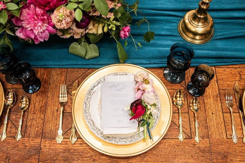 Table setting details