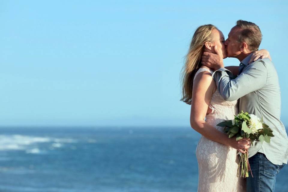 Santa Barbara Wedding For Two Elopement and Elopement Photography