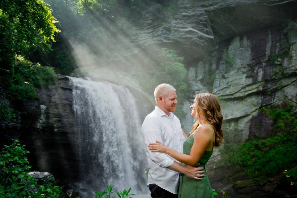 Looking Glass Falls Engagement