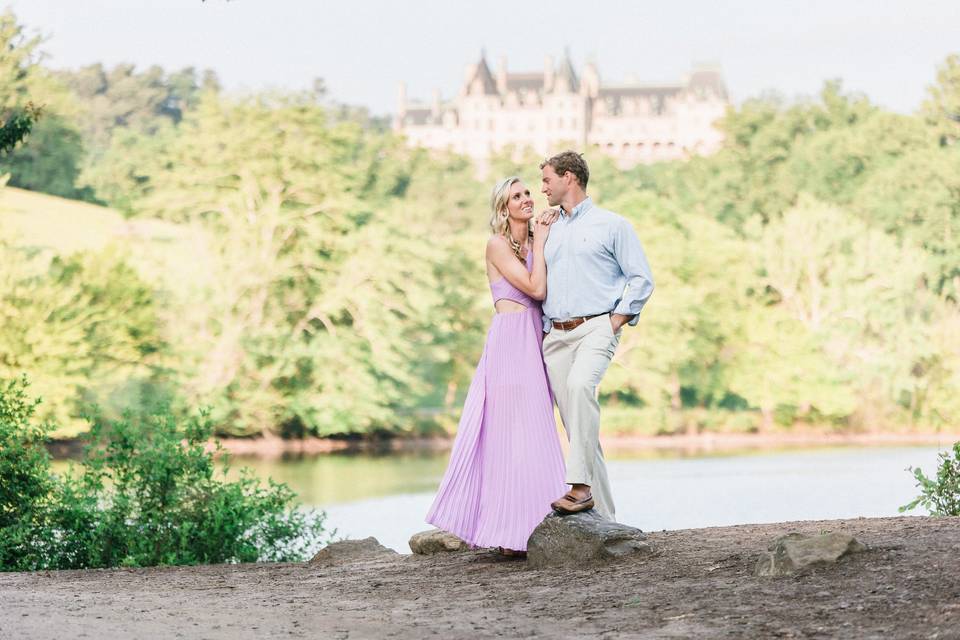 Biltmore engagement photo