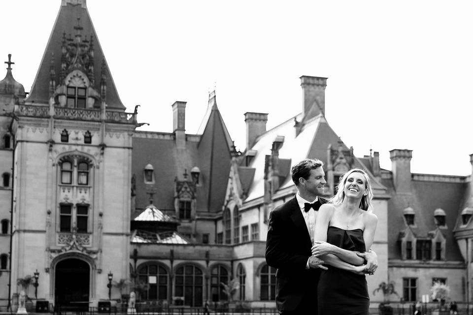 Biltmore engagement photo