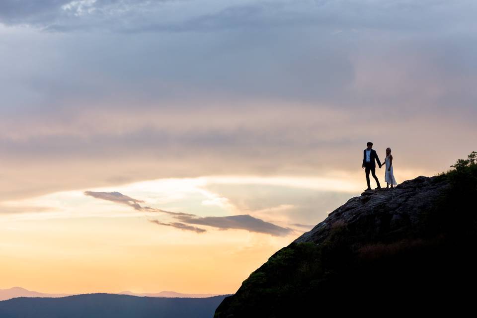 Destination wedding photograph