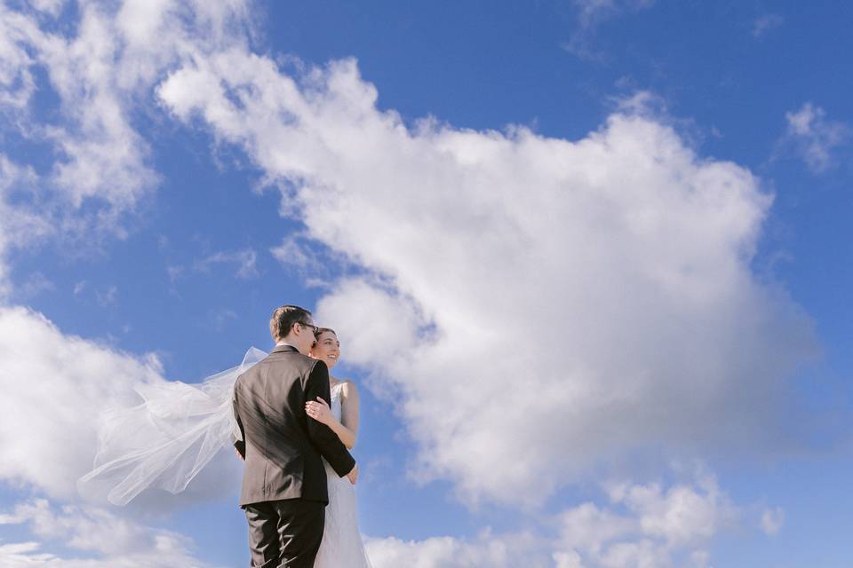 Destination wedding photograph