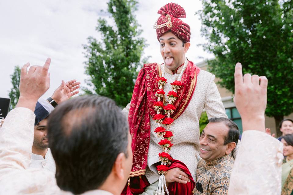 Destination wedding photograph